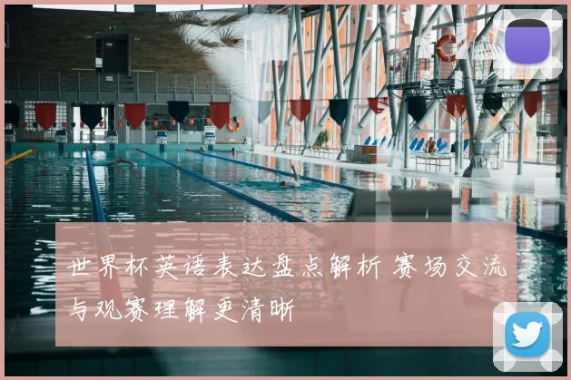 世界杯英语表达盘点解析 赛场交流与观赛理解更清晰