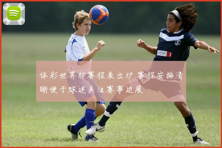 体彩世界杯赛程表出炉 赛程安排清晰便于球迷关注赛事进展