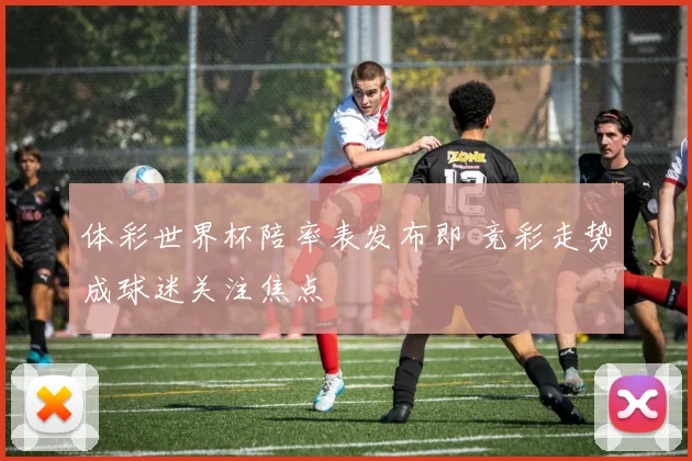体彩世界杯陪率表发布即 竞彩走势成球迷关注焦点