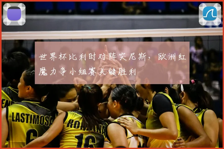 世界杯比利时对阵突尼斯,欧洲红魔力争小组赛关键胜利